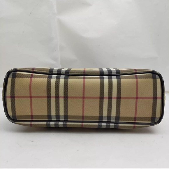 Burberry Coated Canvas Tote - Picture 3 of 8